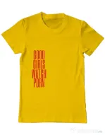 Tricou ADLER barbat Bad girls Galben