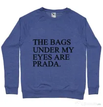 Bluza ADLER barbat Prada bags Albastru melanj