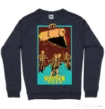 Bluza ADLER barbat Stranger pizza Denim inchis