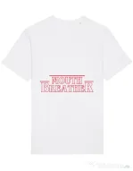 Tricou STANLEY STELLA barbat Mouth breather Alb