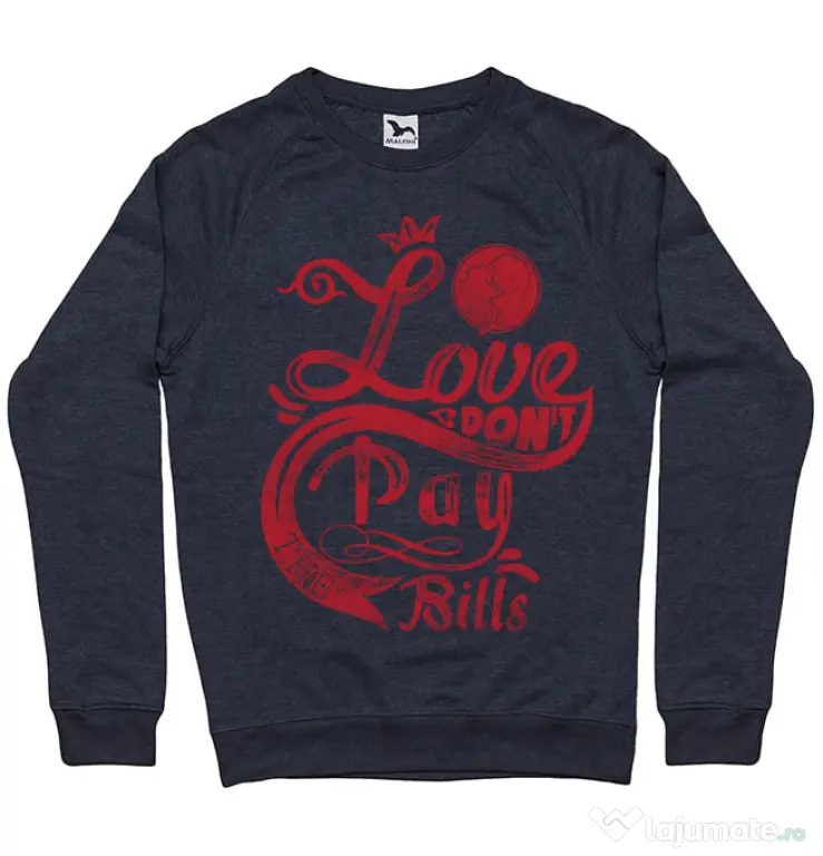 Bluza ADLER barbat Love Denim inchis
