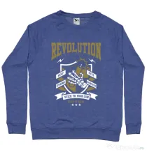 Bluza ADLER barbat Revolution Albastru melanj
