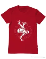 Tricou ADLER barbat Skatetrooper Rosu