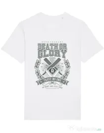 Tricou STANLEY STELLA barbat Death or Glory Alb