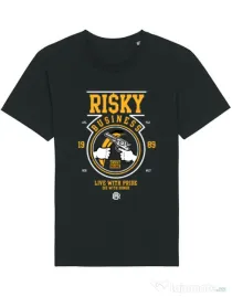 Tricou STANLEY STELLA barbat Risky Business Negru