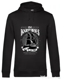 Hoodie barbat cu gluga No Boundaries Negru