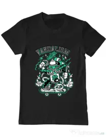 Tricou ADLER barbat Vandalism Negru