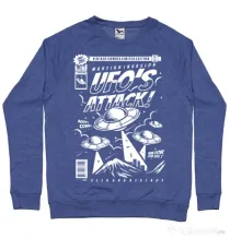Bluza ADLER barbat UFO Albastru melanj