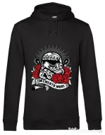 Hoodie barbat cu gluga Dead Trooper Negru