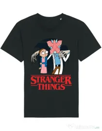 Tricou STANLEY STELLA barbat Stranger Ricks Negru