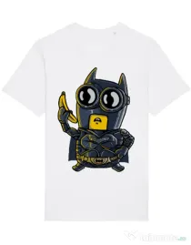 Tricou STANLEY STELLA barbat Bat minion Alb
