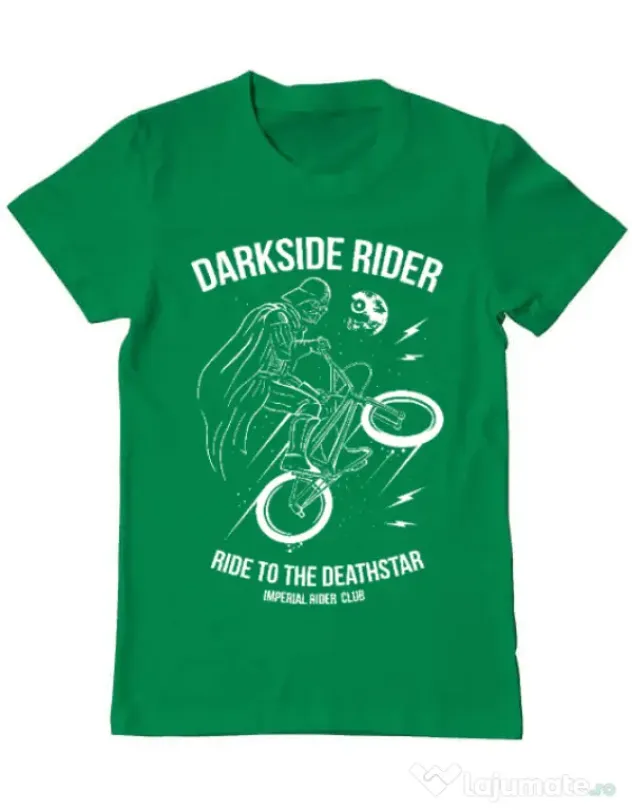 Tricou ADLER barbat Darkside rider Verde mediu