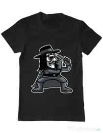 Tricou ADLER barbat Fighting Vendetta Negru
