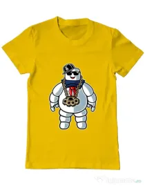 Tricou ADLER barbat Stay Dope Galben