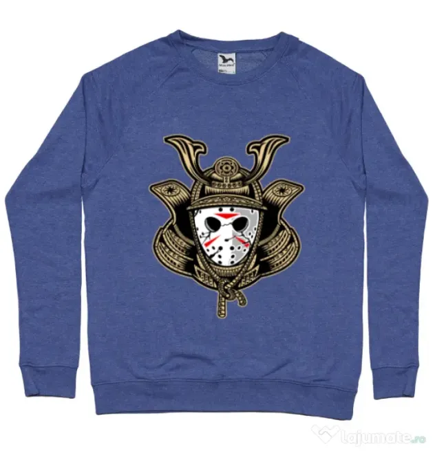 Bluza ADLER barbat Samurai Jason Albastru melanj
