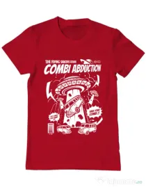 Tricou ADLER barbat Combi Abduction Rosu