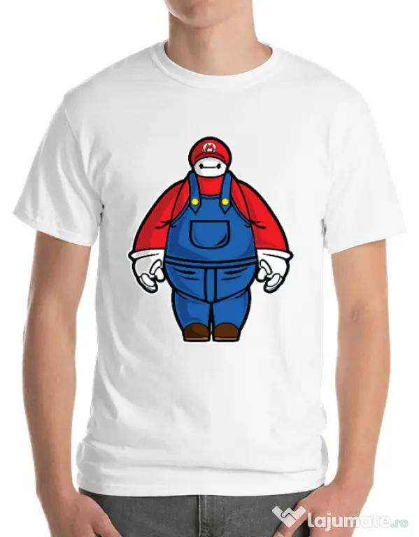 Tricou ADLER barbat Baymario Alb