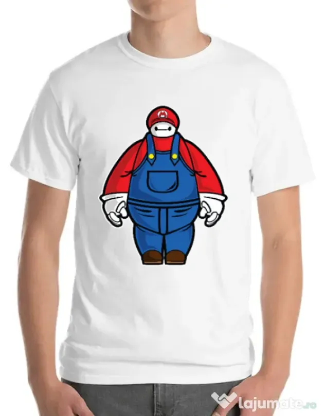 Tricou ADLER barbat Baymario Alb