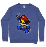 Bluza ADLER barbat Mario Wolverine Albastru melanj