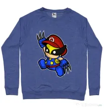 Bluza ADLER barbat Mario Wolverine Albastru melanj