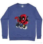Bluza ADLER barbat Deadrace Albastru melanj