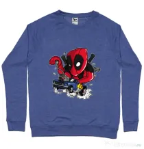 Bluza ADLER barbat Deadrace Albastru melanj