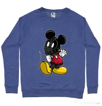 Bluza ADLER barbat Mickey Bane Albastru melanj