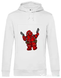Hoodie barbat cu gluga Marshmallow Merc Alb