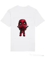 Tricou STANLEY STELLA barbat Deadtrooper Alb