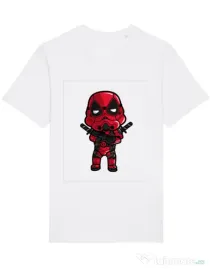 Tricou STANLEY STELLA barbat Deadtrooper Alb