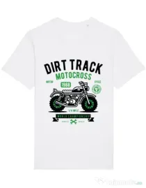 Tricou STANLEY STELLA barbat Dirt Track Alb