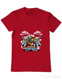 Tricou ADLER barbat Rubix Killer Rosu