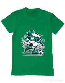 Tricou ADLER barbat Street Soccer Verde mediu
