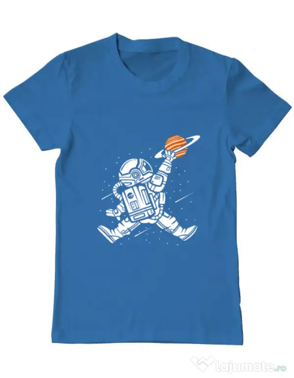 Tricou ADLER barbat Space Jump Albastru azuriu