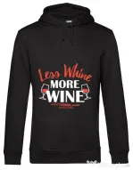 Hoodie barbat cu gluga More wine Negru