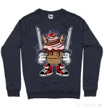 Bluza ADLER barbat Ice Cream Ninja Denim inchis