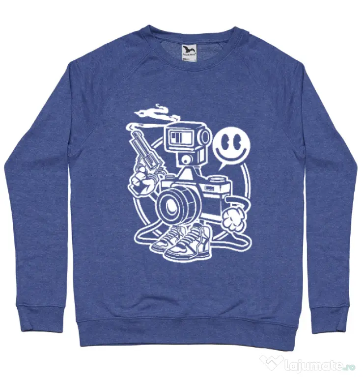 Bluza ADLER barbat Shooter Albastru melanj