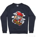 Bluza ADLER barbat Killer Skater Denim inchis