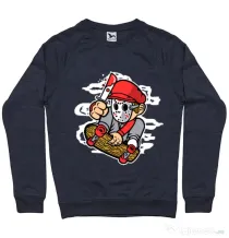 Bluza ADLER barbat Killer Skater Denim inchis