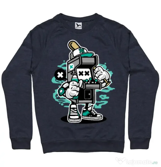 Bluza ADLER barbat Game On 2 Denim inchis