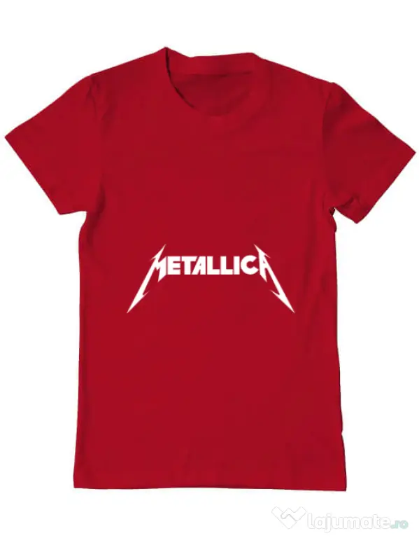 Tricou ADLER barbat Metallica Rosu