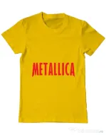 Tricou ADLER barbat Metallica 2 Galben