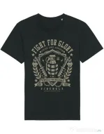 Tricou STANLEY STELLA barbat Fight for glory Negru