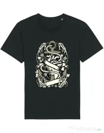 Tricou STANLEY STELLA barbat Heart and Anchor Negru