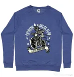 Bluza ADLER barbat Lets Ride Bike Albastru melanj