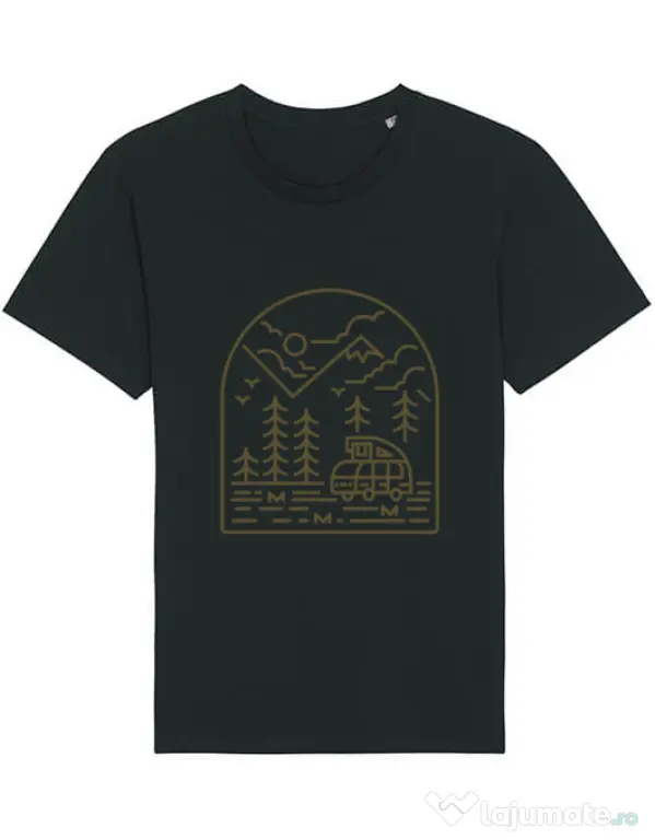 Tricou STANLEY STELLA barbat Into the Mountain Negru