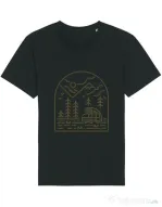 Tricou STANLEY STELLA barbat Into the Mountain Negru
