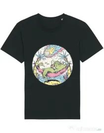 Tricou STANLEY STELLA barbat Asteroid Day Negru