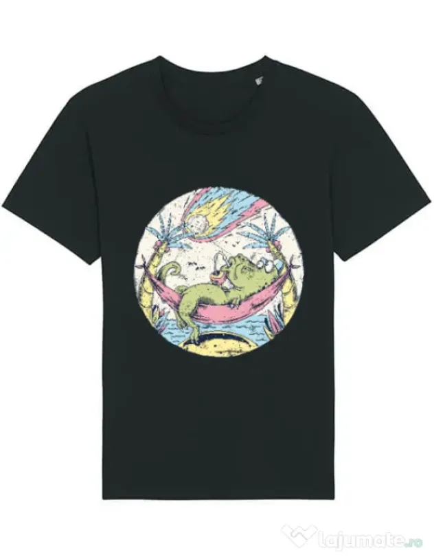 Tricou STANLEY STELLA barbat Asteroid Day Negru