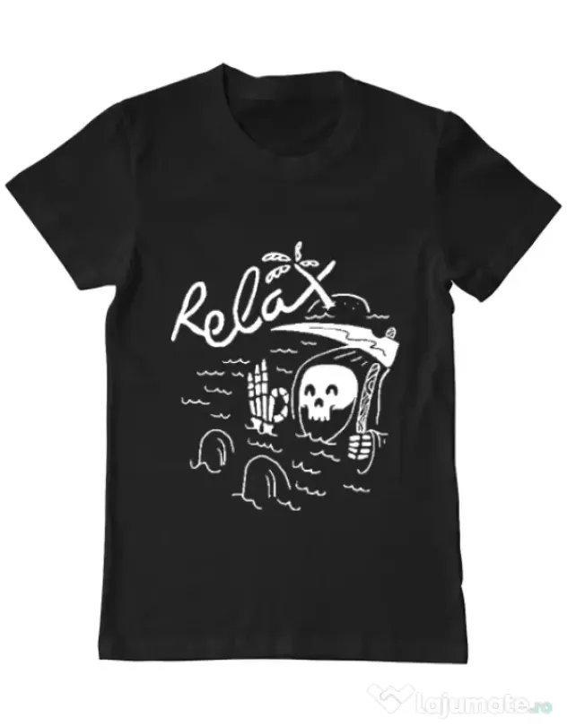 Tricou ADLER barbat Relax Negru